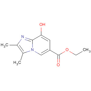 8-羟基-2,3-二甲基h-咪唑并[1,2-a]吡啶-6-羧酸乙酯结构式_498529-46-7结构式
