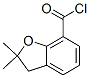2,2-二甲基-2,3-二氢-1-苯并呋喃-7-羰酰氯结构式_499785-51-2结构式