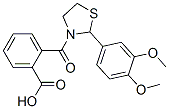 (9ci)-2-[[2-(3,4-二甲氧基苯基)-3-噻唑啉基]羰基]-苯甲酸结构式_499986-54-8结构式