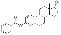 苯甲酸雌二醇结构式_50-50-0结构式