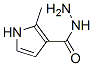 (9CI)-2-甲基-1H-吡咯-3-羧酸肼结构式_500302-91-0结构式
