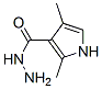 1H-pyrrole-3-carboxylicacid,2,4-dimethyl-,hydrazide(9ci)Structure,500302-92-1Structure 1H-pyrrole-3-carboxylicacid,2,4-dimethyl-,hydrazide(9ci) Structure,500302-92-1Structure