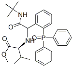 (9ci)-n-[2-[(1,1-二甲基乙基)氨基]-1-[2-(二苯基膦)苯基]-2-氧代乙基]-L-缬氨酸甲酯结构式_500316-84-7结构式