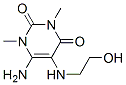 (9CI)-6-氨基-5-[(2-羟基乙基)氨基]-1,3-二甲基-2,4(1H,3H)-嘧啶二酮结构式_500338-04-5结构式