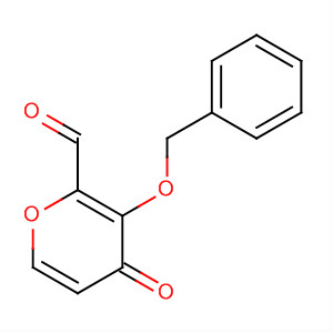 3-(苄氧基)-4-氧代-4H-吡喃-2-甲醛结构式_500371-01-7结构式