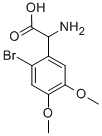 Amino(2-bromo-4,5-dimethoxyphenyl)aceticacidStructure,500696-00-4Structure Amino(2-bromo-4,5-dimethoxyphenyl)aceticacid Structure,500696-00-4Structure