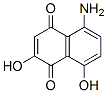 (9CI)-5-氨基-2,8-二羟基-1,4-萘二酮结构式_500733-87-9结构式