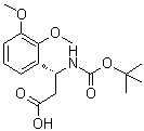 Boc-(r)-3-氨基-3-(2,3-二甲氧基-苯基)-丙酸结构式_500788-92-1结构式