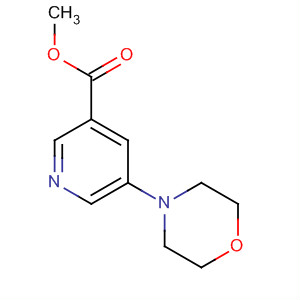5-吗啉-4-基-烟酸甲酯结构式_500865-54-3结构式