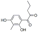 (9CI)-1-(2,4-二羟基-3-甲基苯基)-1,2-戊烷二酮结构式_500999-76-8结构式
