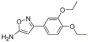 3-(3,4-二乙氧基苯基)-5-异噁唑胺结构式_501325-89-9结构式