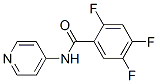 (9ci)-2,4,5-三氟-n-4-吡啶-苯甲酰胺结构式_501442-58-6结构式