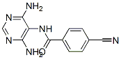 (9ci)-4-氰基-n-(4,6-二氨基-5-嘧啶)-苯甲酰胺结构式_501658-43-1结构式