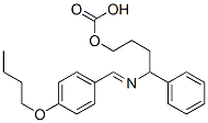 Carbonic acid 4-(4-butoxybenzylideneamino)phenylbutyl esterStructure,50260-63-4Structure Carbonic acid 4-(4-butoxybenzylideneamino)phenylbutyl ester Structure,50260-63-4Structure