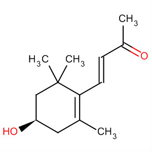 (3R)-3-羟基-Β-紫罗兰酮结构式_50281-38-4结构式
