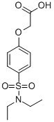 (4-二乙基磺酰基-苯氧基)-乙酸结构式_50283-86-8结构式