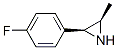(2S,3R)-(9CI)-2-(4-氟苯基)-3-甲基-氮丙啶结构式_502850-12-6结构式