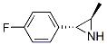 (2R,3R)-(9CI)-2-(4-氟苯基)-3-甲基-氮丙啶结构式_502850-13-7结构式