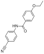 N-(4-氰基苯基)-4-乙氧基苯甲酰胺结构式_50286-54-9结构式