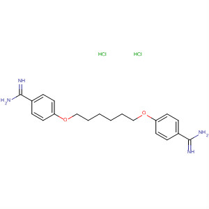 己脒定二盐酸盐结构式_50357-46-5结构式