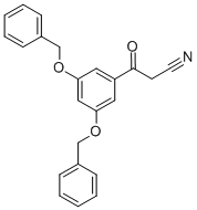 3-[3,5-双(苄氧基)苯基]-3-氧代丙腈结构式_503818-83-5结构式