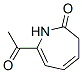 (9CI)-7-乙酰基-1,3-二氢-2H-氮杂革-2-酮结构式_50407-21-1结构式