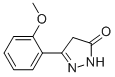 2,4-二氢-5-(2-甲氧基苯基)-3H-吡唑-3-酮结构式_50459-67-1结构式