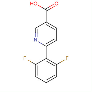 6-(2,6-二氟苯基)-烟酸结构式_505082-96-2结构式