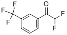 2,2-二氟-1-[3-(三氟甲基)苯基]-乙酮结构式_50562-07-7结构式