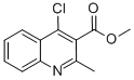 4-氯-2-甲基喹啉-3-羧酸甲酯结构式_50593-08-3结构式