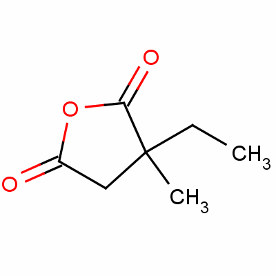 3-乙基二氢-3-甲基呋喃-2,5-二酮结构式_50598-33-9结构式
