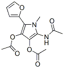 N-[3,4-二乙酰氧基-5-(2-呋喃)-1-甲基-1H-吡咯-2-基]乙酰胺结构式_50618-96-7结构式