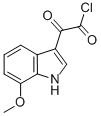 7-Methoxy-alpha-oxo-1h-indole-3-acetyl chlorideStructure,50656-47-8Structure 7-Methoxy-alpha-oxo-1h-indole-3-acetyl chloride Structure,50656-47-8Structure