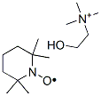 4-(N,N-二甲基-N-(2-羟基乙基))胺-2,2,6,6-四甲基哌啶-1-氧氯结构式_50669-92-6结构式
