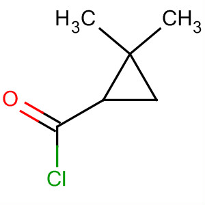 2,2-二甲基环丙烷羰酰氯结构式_50675-57-5结构式