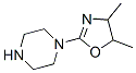 (9CI)-1-(4,5-二氢-4,5-二甲基-2-噁唑)-哌嗪结构式_50693-79-3结构式