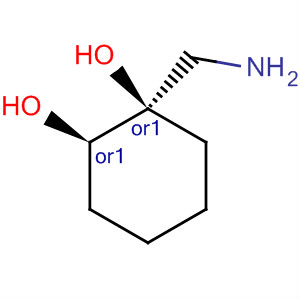 (1r,2r)-rel-(9ci)-1-(氨基甲基)-1,2-环己烷二醇结构式_508170-84-1结构式
