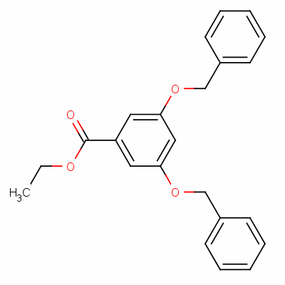 3,5-双(苄氧基)苯甲酸乙酯结构式_50841-46-8结构式