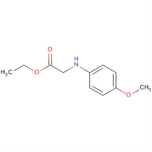 2-(4-甲氧基苯基氨基)乙酸乙酯结构式_50845-77-7结构式