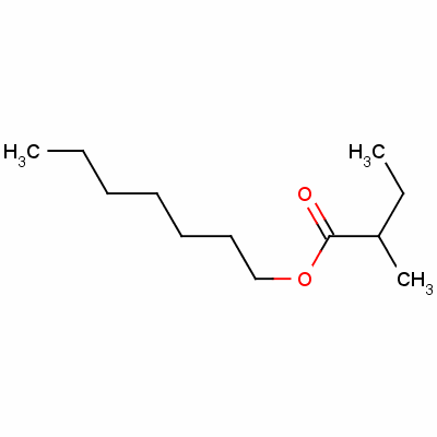 2-甲基丁酸庚酯结构式_50862-12-9结构式 2-甲基丁酸庚酯结构式_50862-12-9结构式