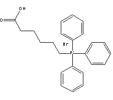 5-羧基戊基-三苯基溴化磷结构式_50889-29-7结构式