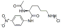 (2S)-2-(乙酰氨基)-6-氨基-N-(4-硝基苯基)-己酰胺结构式_50931-35-6结构式