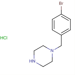 1-(4-溴苄基)哌嗪盐酸盐结构式_510725-48-1结构式
