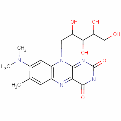 玫瑰黄色素结构式_51093-55-1结构式