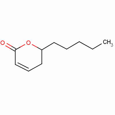 (2S)-2-戊基-2,3-二氢吡喃-6-酮结构式_51154-96-2结构式