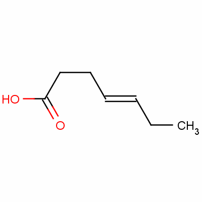 (E)-庚-4-烯酸结构式_51193-78-3结构式