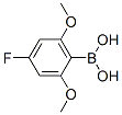 (9ci)-(4-氟-2,6-二甲氧基苯基)-硼酸结构式_512186-38-8结构式
