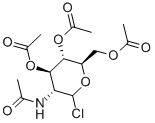 N-乙酰基-1-氯-3,4,6-三-o-乙酰基-氨基半乳糖结构式_51236-40-9结构式