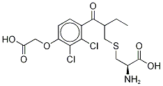 Ethacrynic acid l-cysteine adductStructure,51246-37-8Structure Ethacrynic acid l-cysteine adduct Structure,51246-37-8Structure