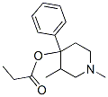 1,3-二甲基-4-苯基哌啶-4-醇丙酸酯结构式_51264-03-0结构式